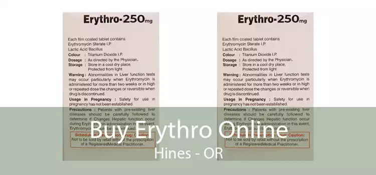 Buy Erythro Online Hines - OR